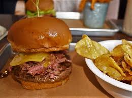 Le Chic Shack signature dishes Le Chic BurgerLa Braisée PoutineSalted Maple Caramel MilkshakeVeggie Burger